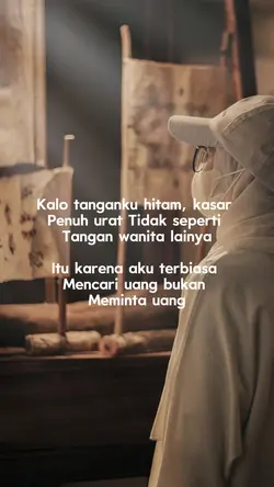 Kalo tanganku hitam,