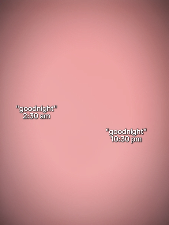 goodnight time