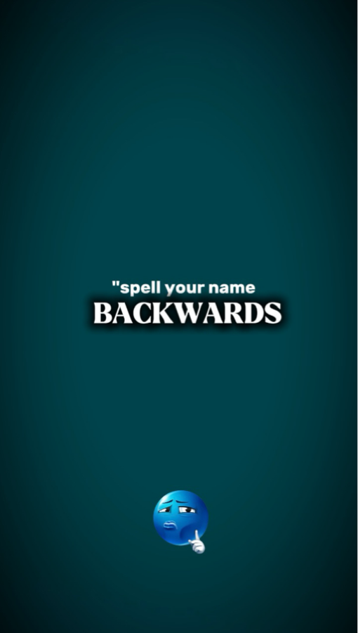Épelez votre nom bckwrd