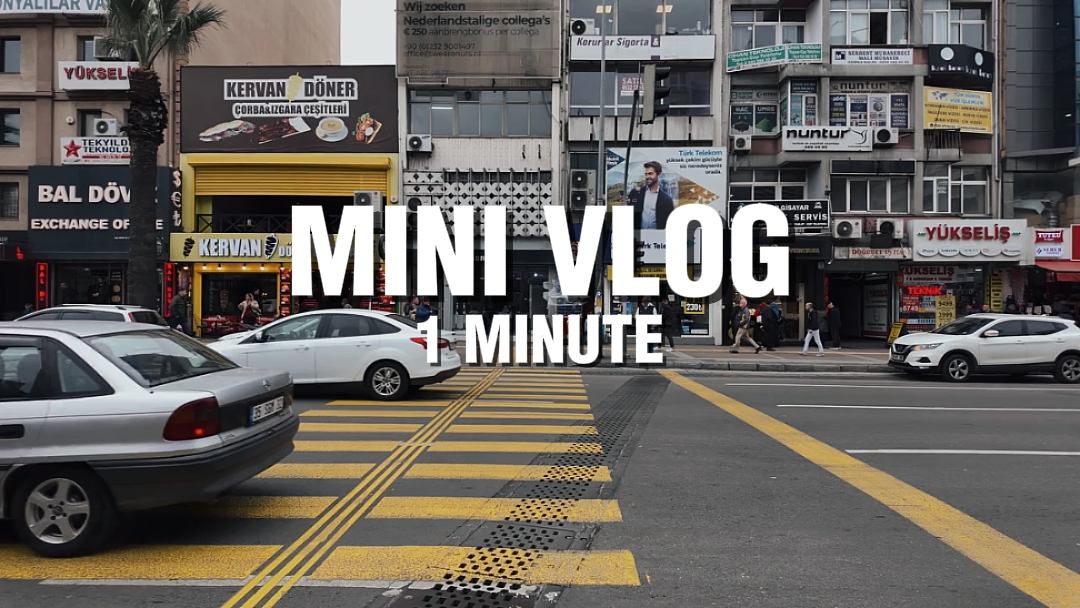 1 minute vlog