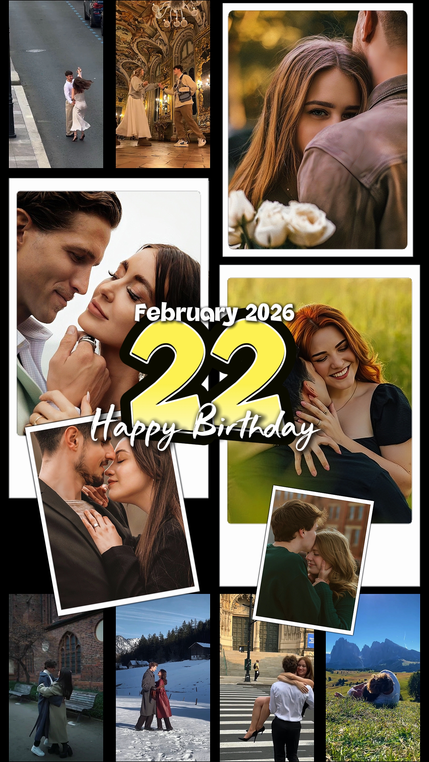 Birthday 22 February