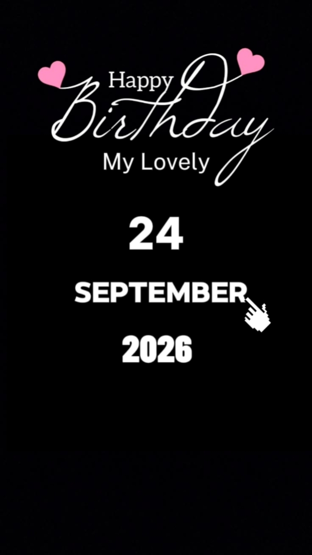 HBD WIFE 24 SEPTEMBE