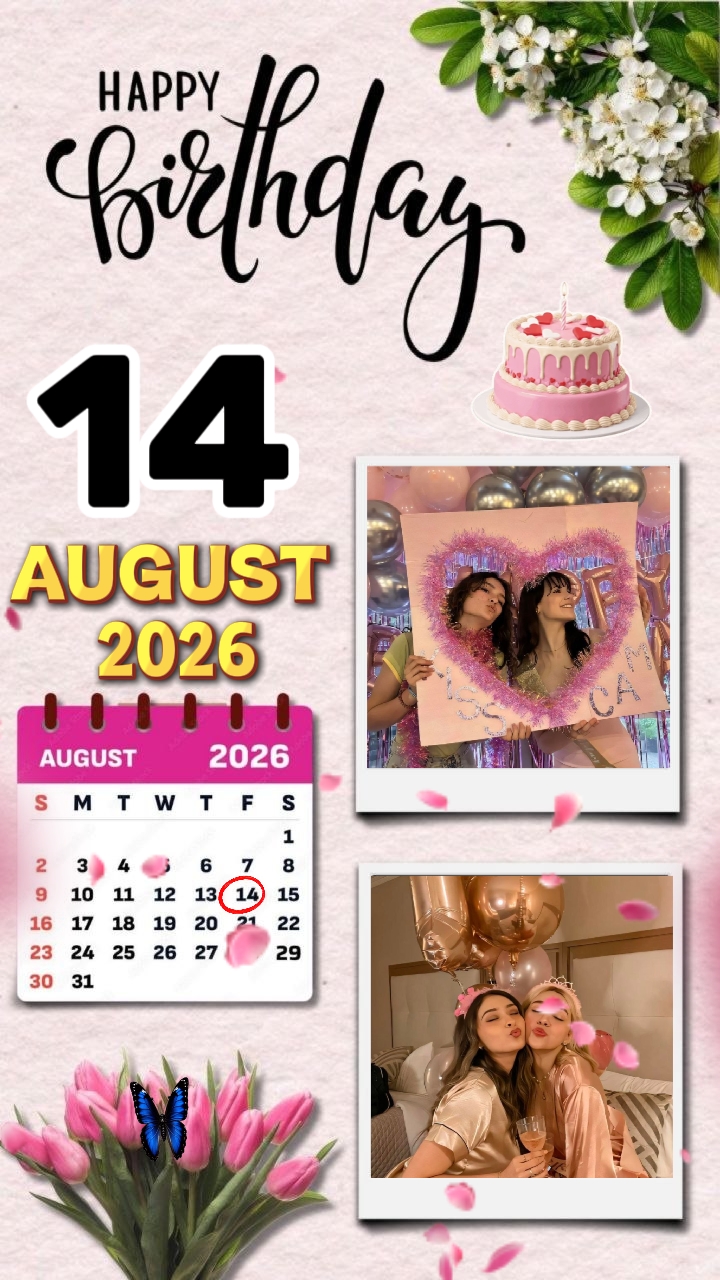 HBD 14 août 2026