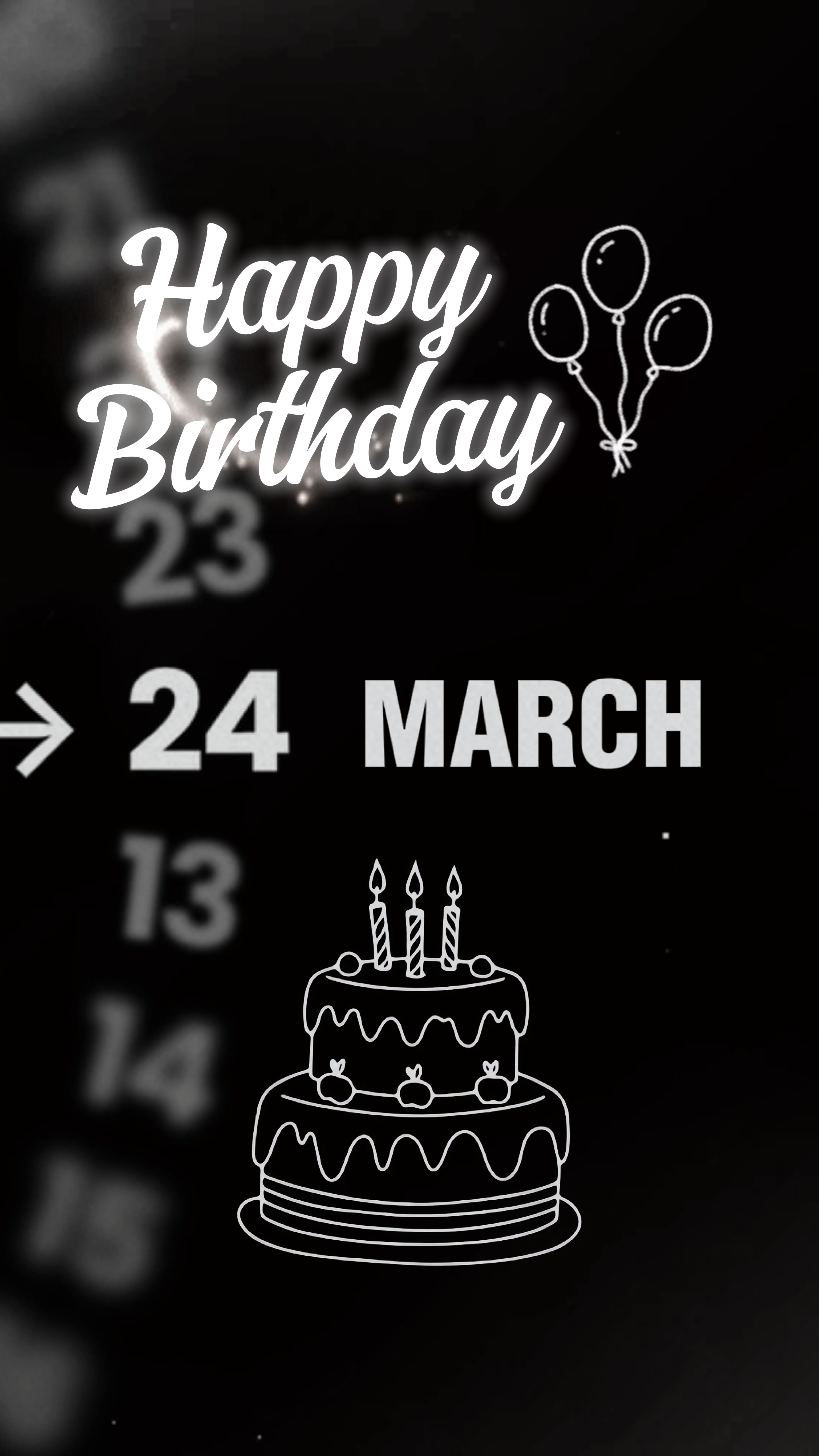 24 DE MARZO CUMPLEAÑOS