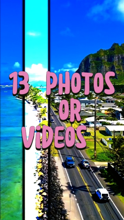 13 photos ou vidéos 