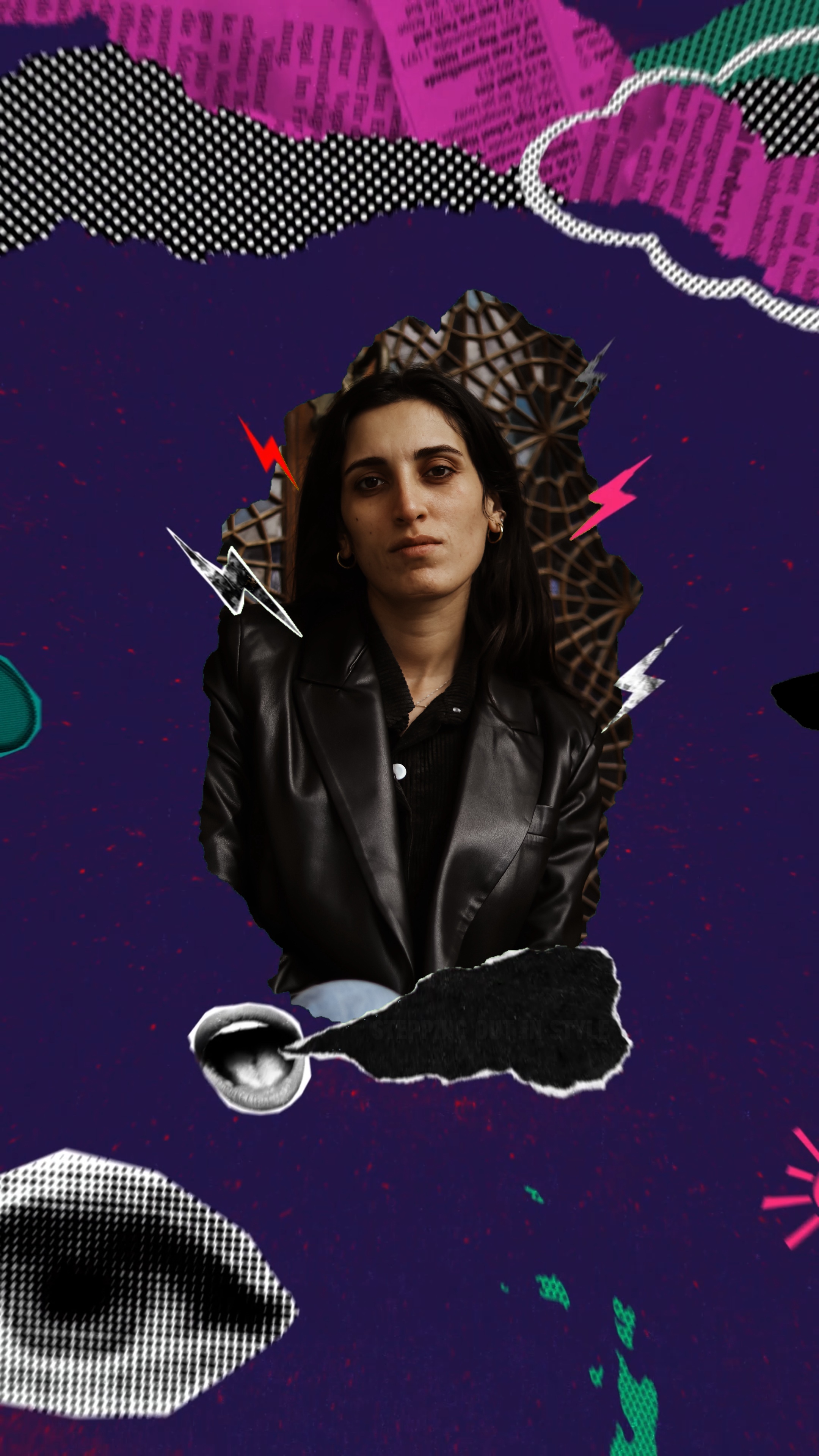 Ads template+-Clothing And Accessories+Dark Street Style+Purple