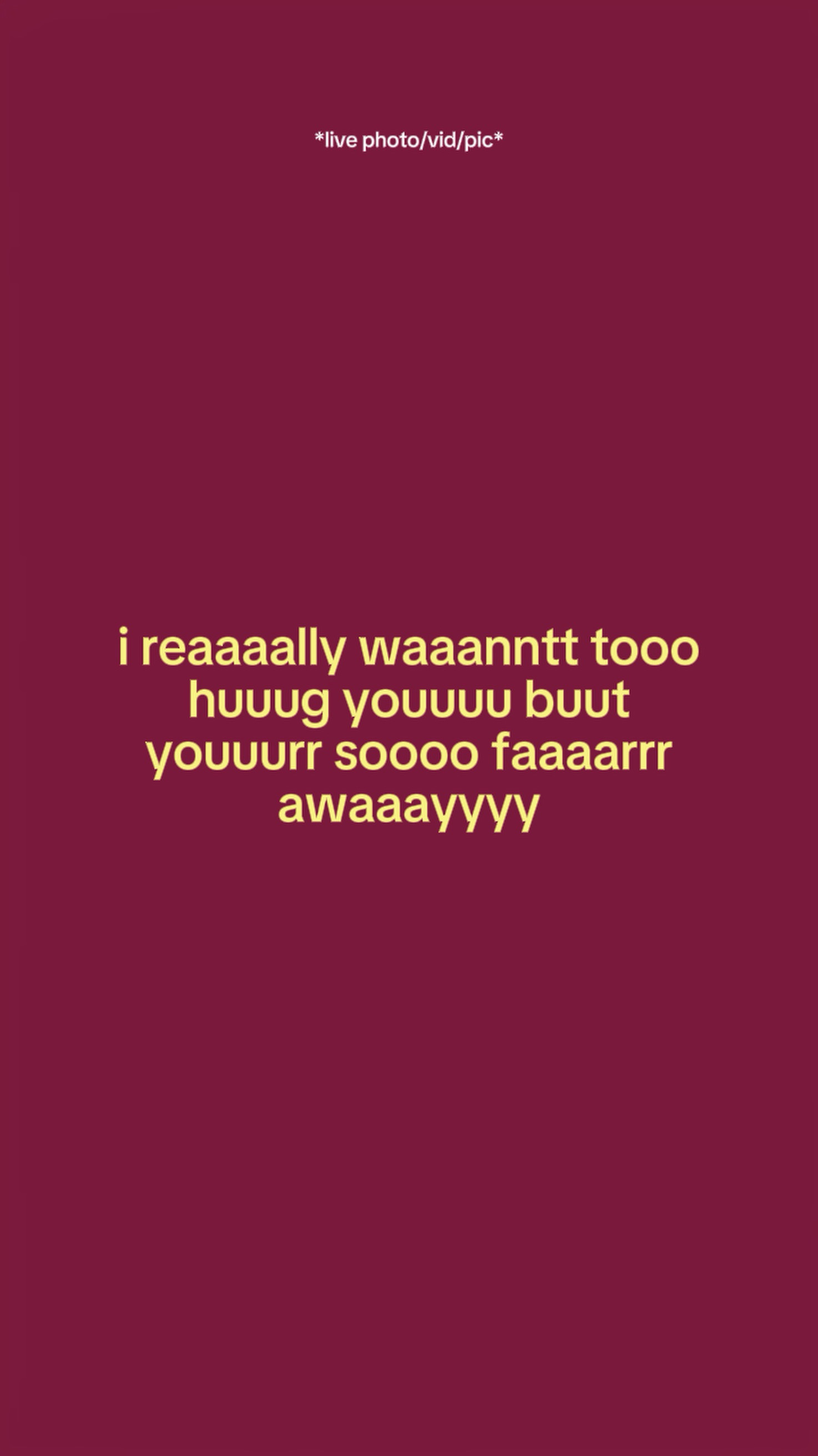 Aku selalu ingin memelukmu