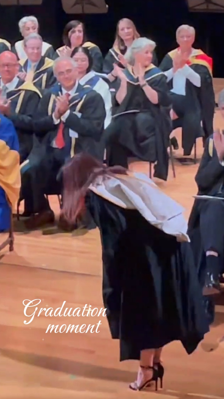 Momento da formatura
