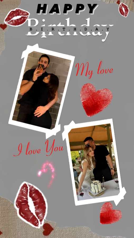 Feliz aniversário meu amor