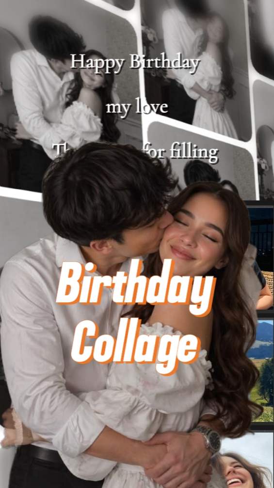 Birthday Collage