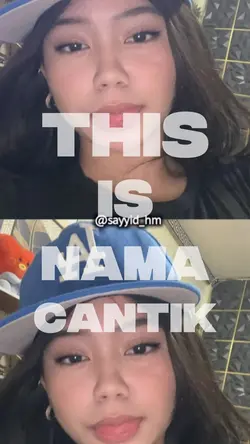 THIS IS NAMA CANTIK
