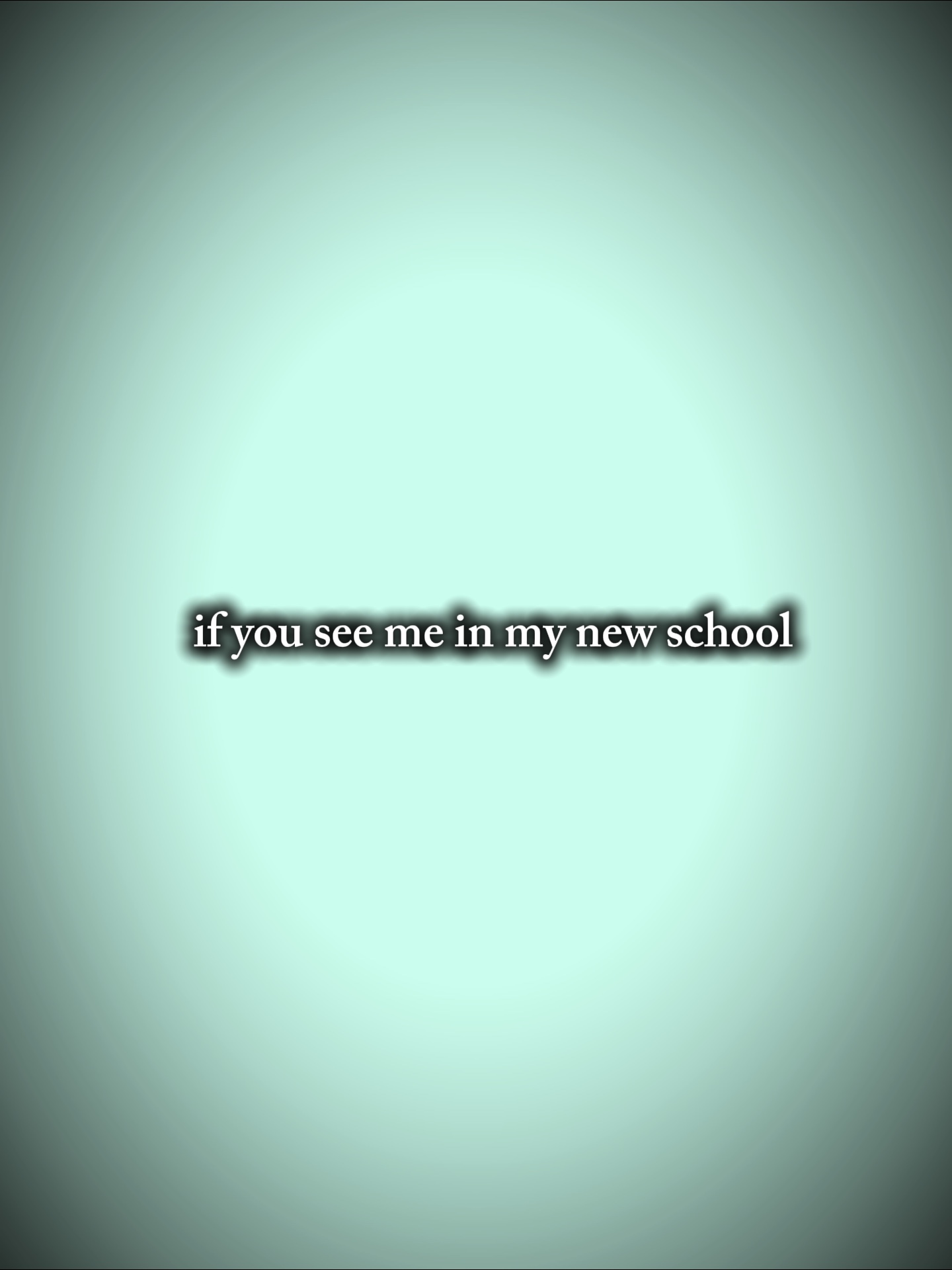 Moi dans ma nouvelle école 