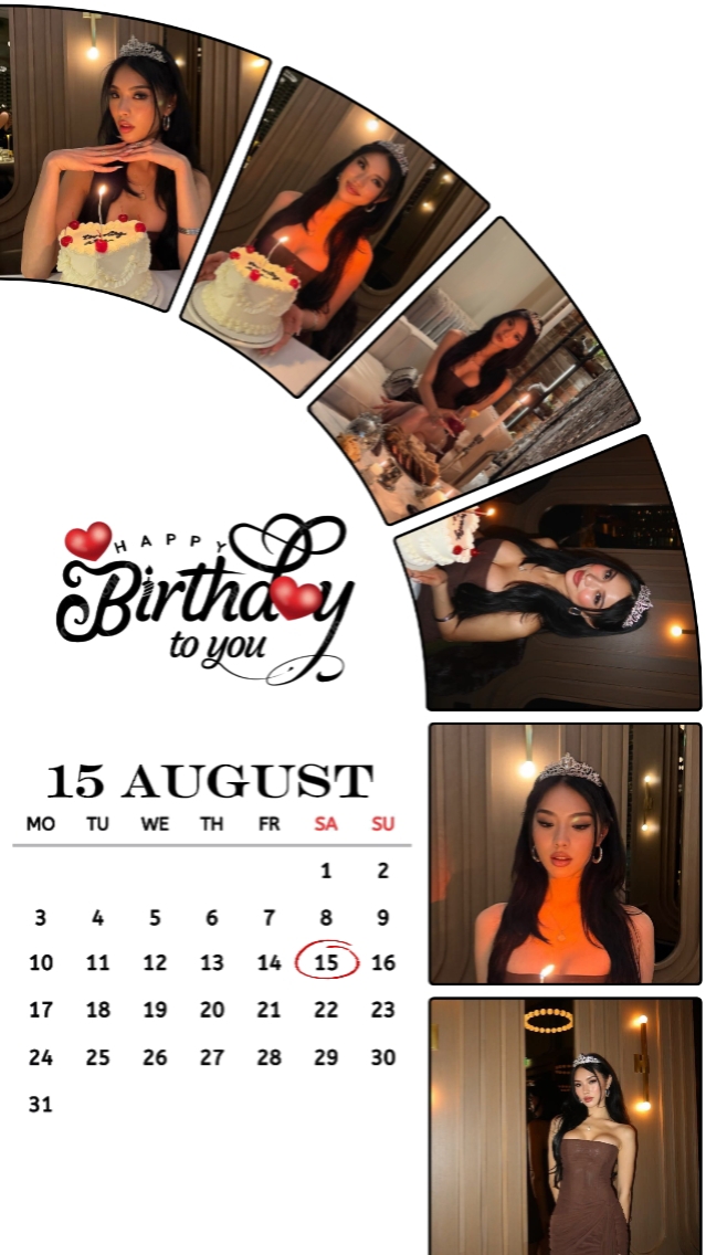 HBD MY 15 AUGUST