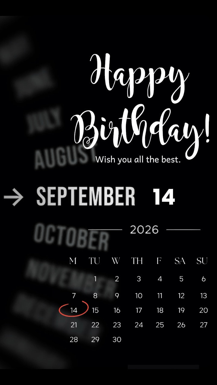 HBD SISTER 14 SEPTEM