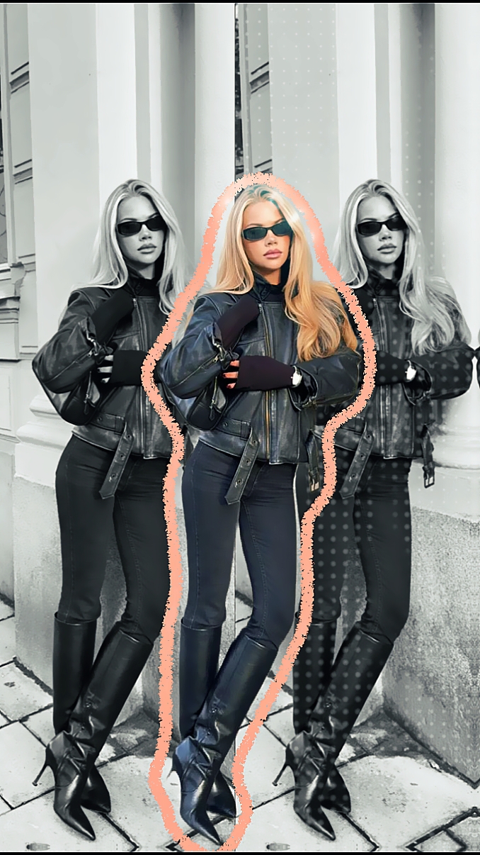 efek cutout x
