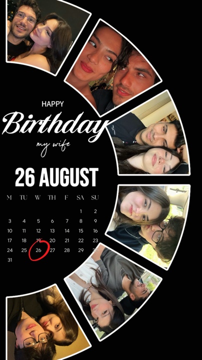 HBD MY WIFE 