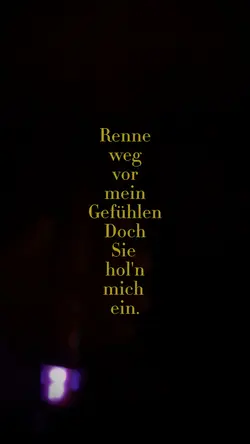 Renne weg vor
