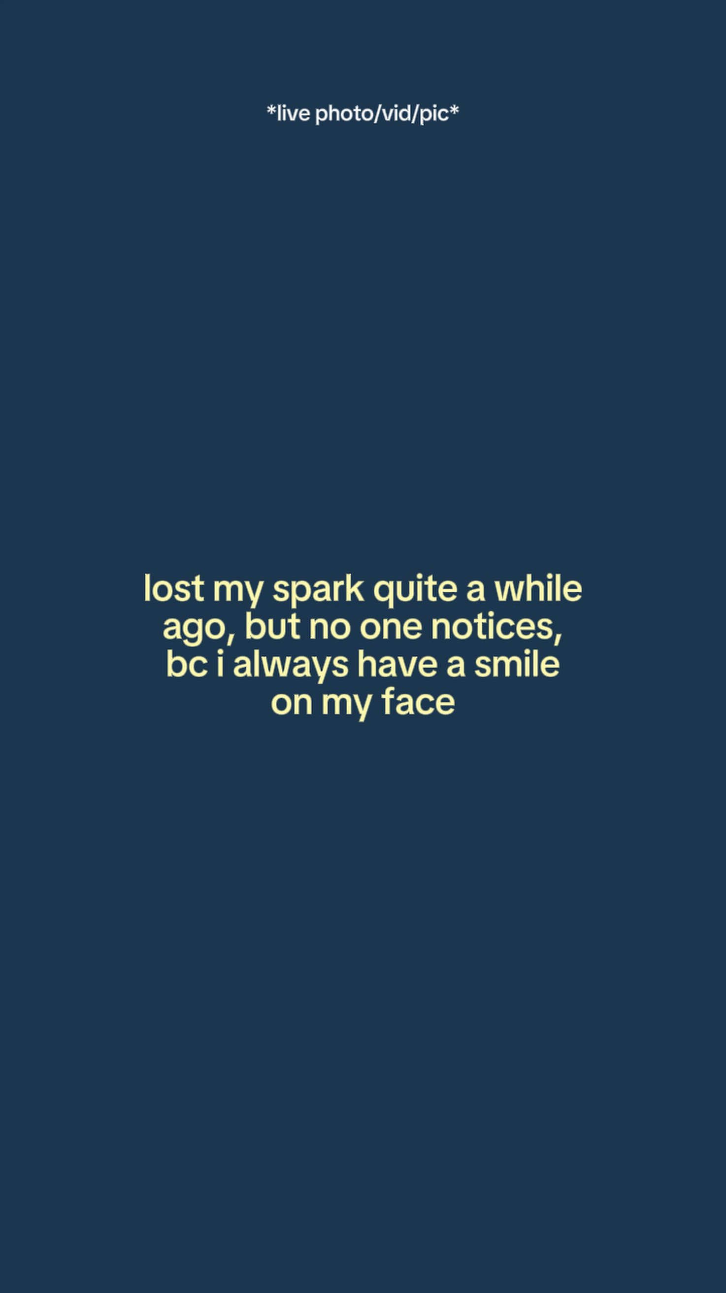 Lostmysparkquiteawhi