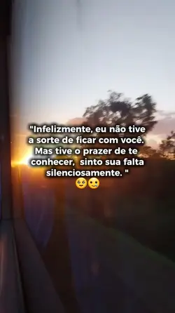 Sinto sua falta