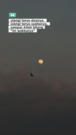 Ulangi terus Doanya