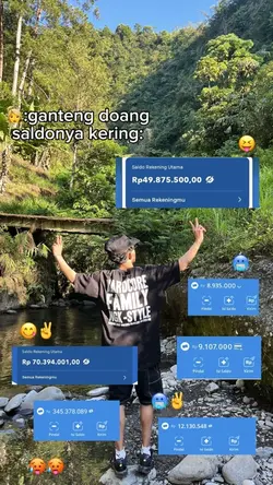 ganteng doang saldo
