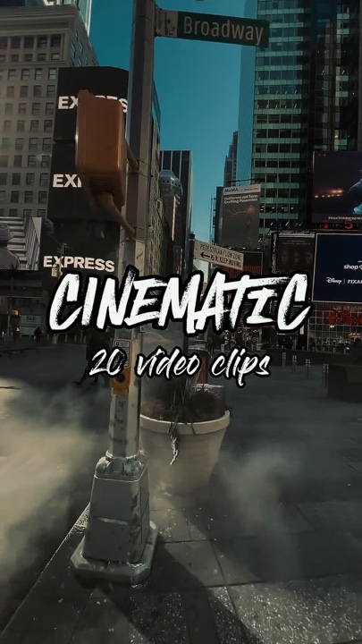 cinematic 20 clips 
