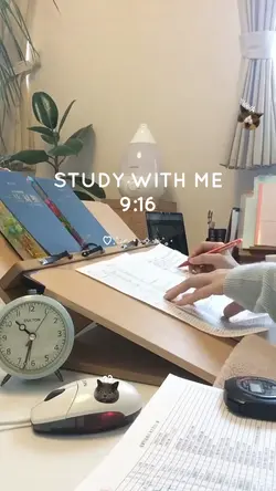 study with me 9:16