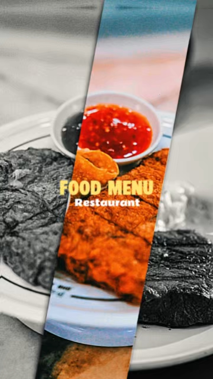 Menú de comida 