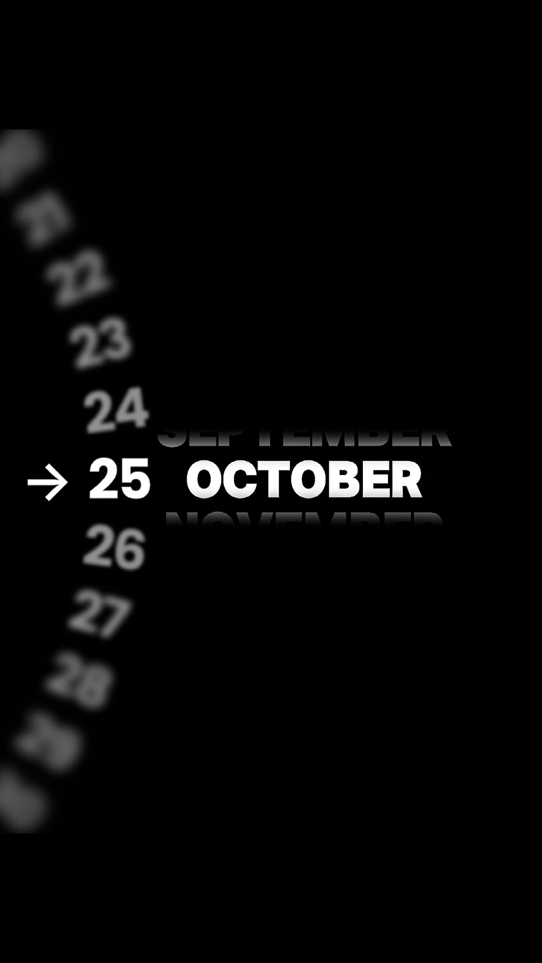 Birthday 25 October