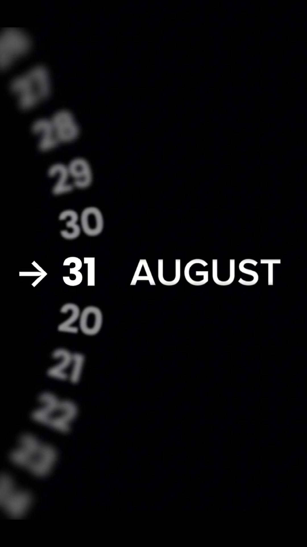 ANNIV 31 AUGUST 