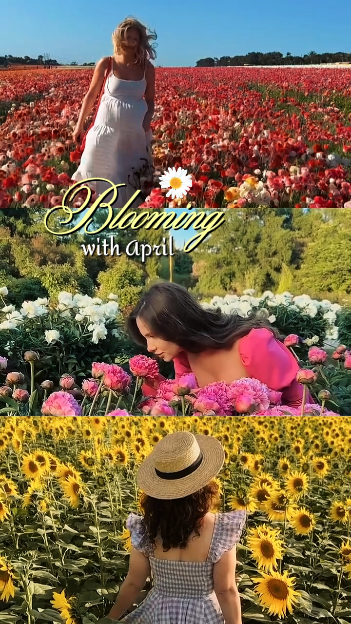 Blooming with April 