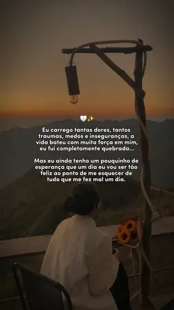 "Vou ser tão feliz"