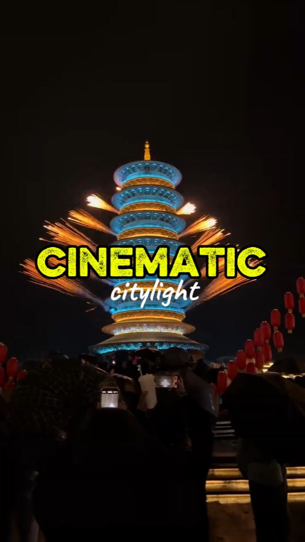 Luz de la ciudad cinematográfica