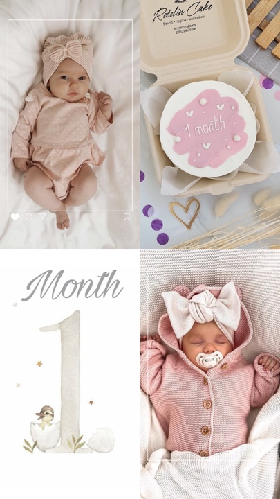 Baby 1 monts