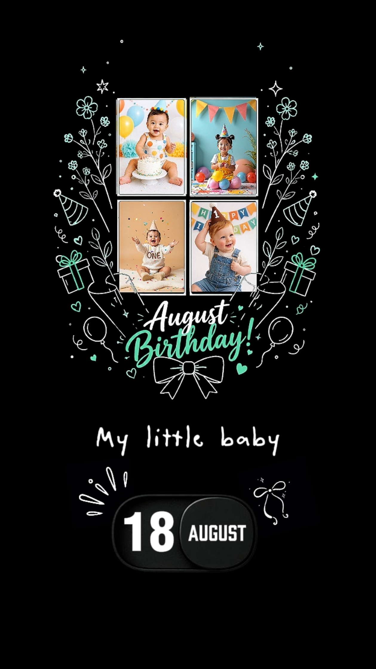 Aniversário Bebê 18 