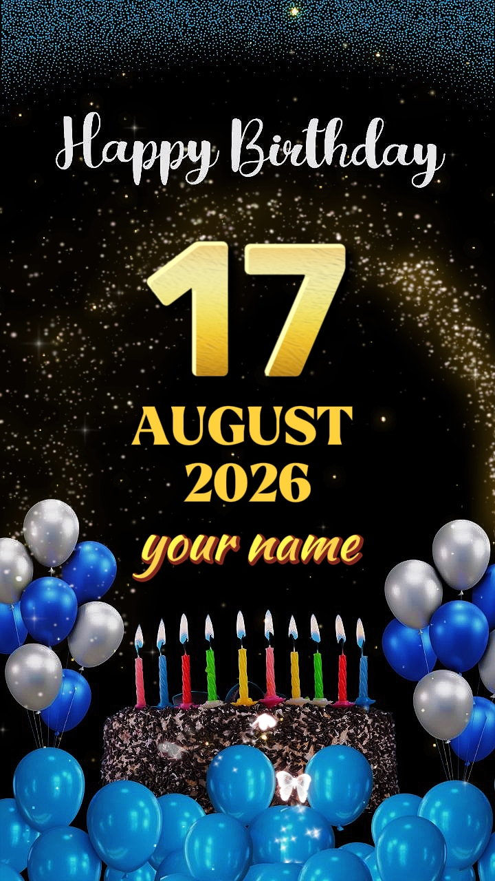 Aniversário 17 de agosto 