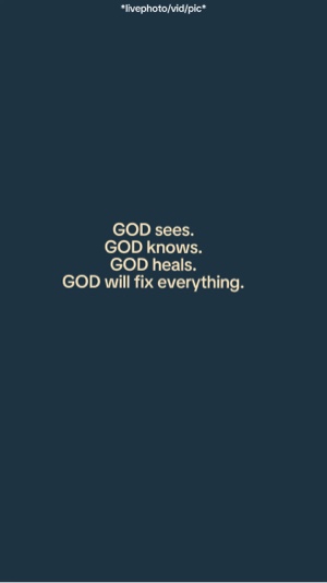 DIOS ve. DIOS sabe.