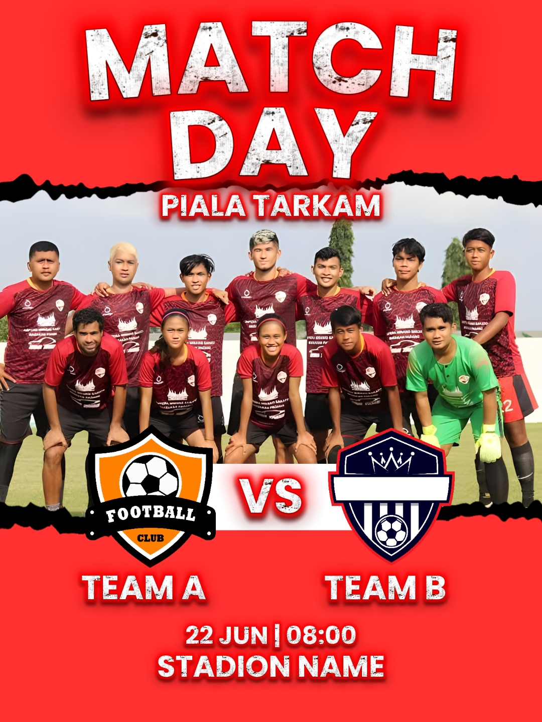 tarkam hari pertandingan