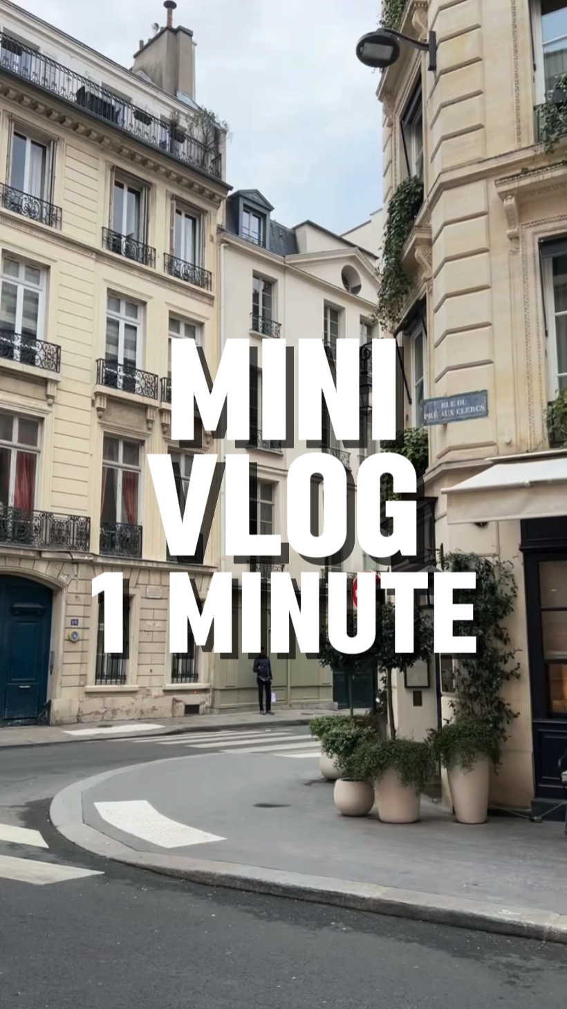 1minute vlog 