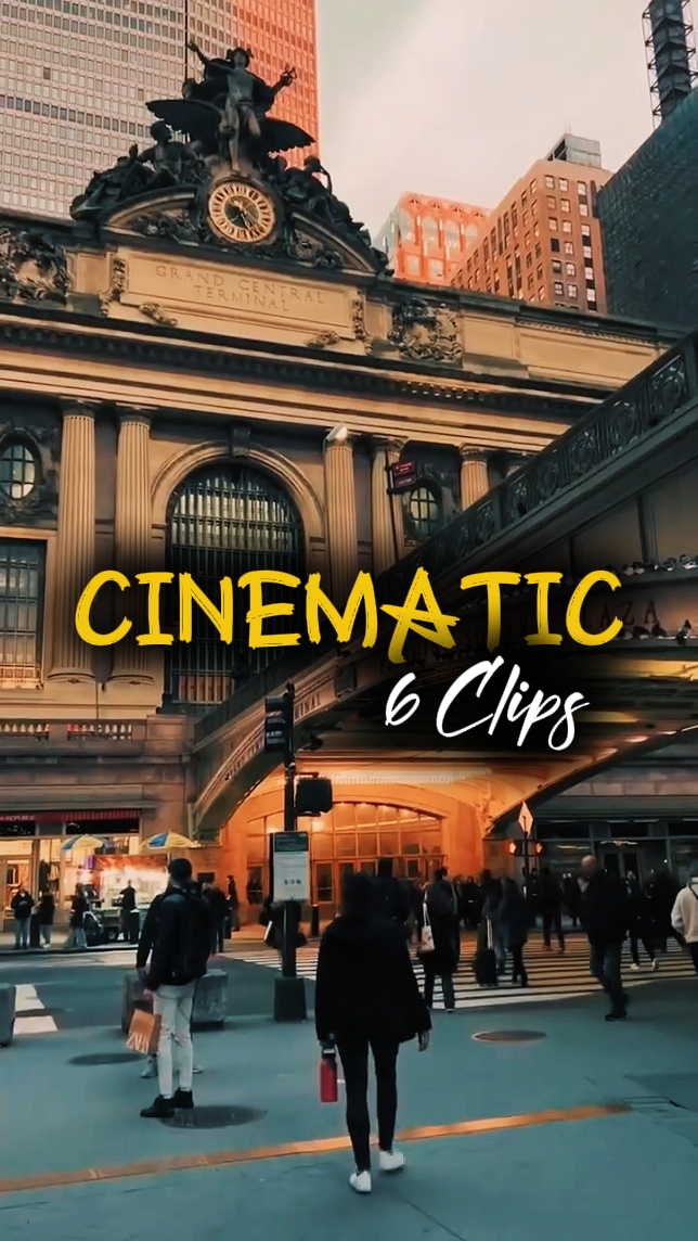 6 Clips Cinematic 