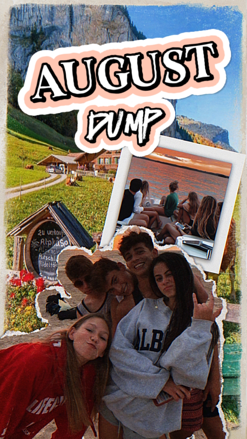 August Dump Scrapboo
