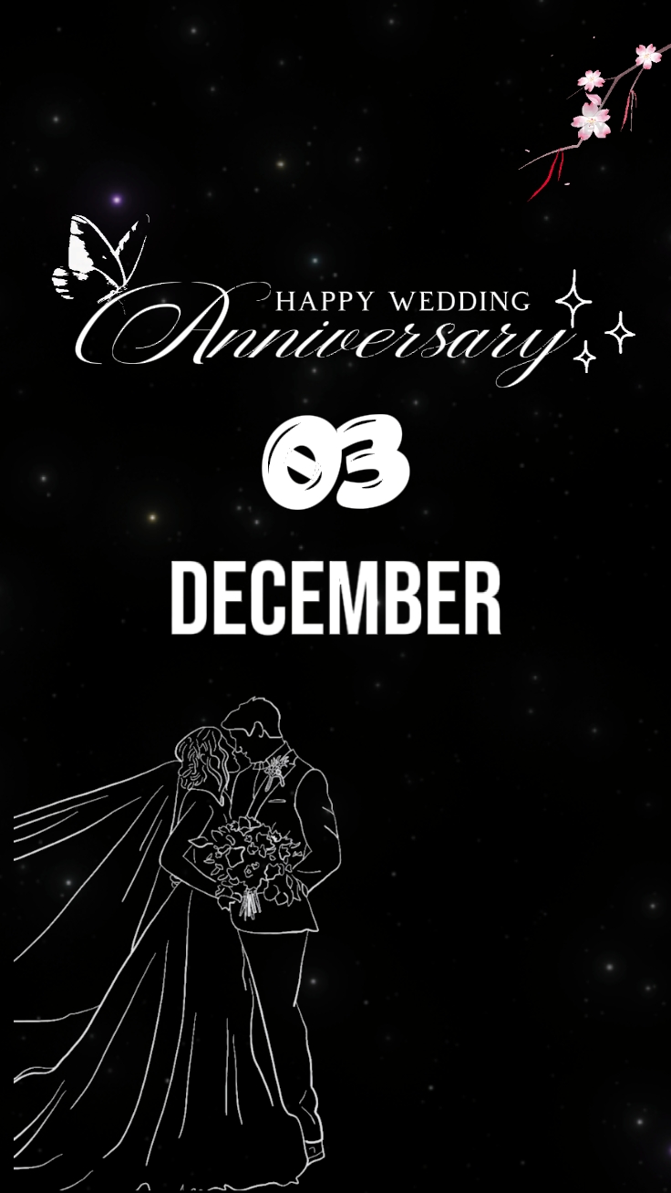 WEDDING ANNIV 03 DEC