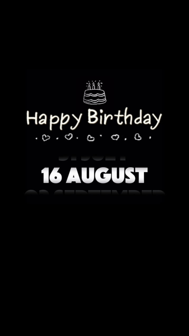 ULANG TAHUN 16 AGUSTUS 