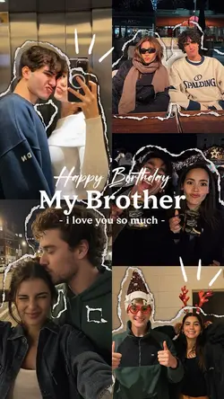 HBD MY BROTHER