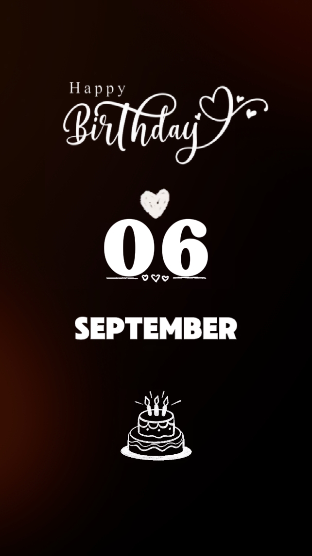 Selamat ulang tahun 06 September putra