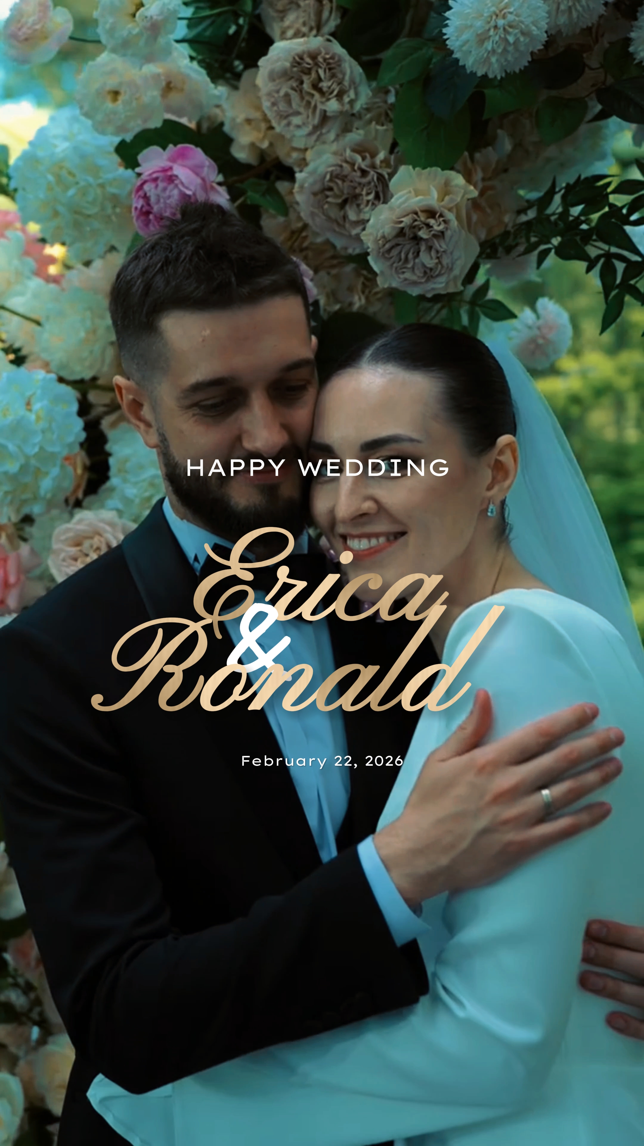 Fröhliche Hochzeit 