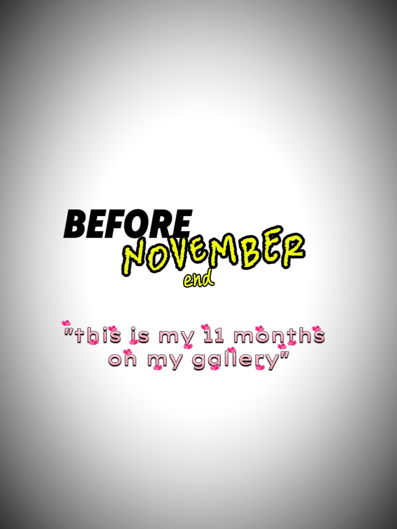 bago matapos ang Nobyembre