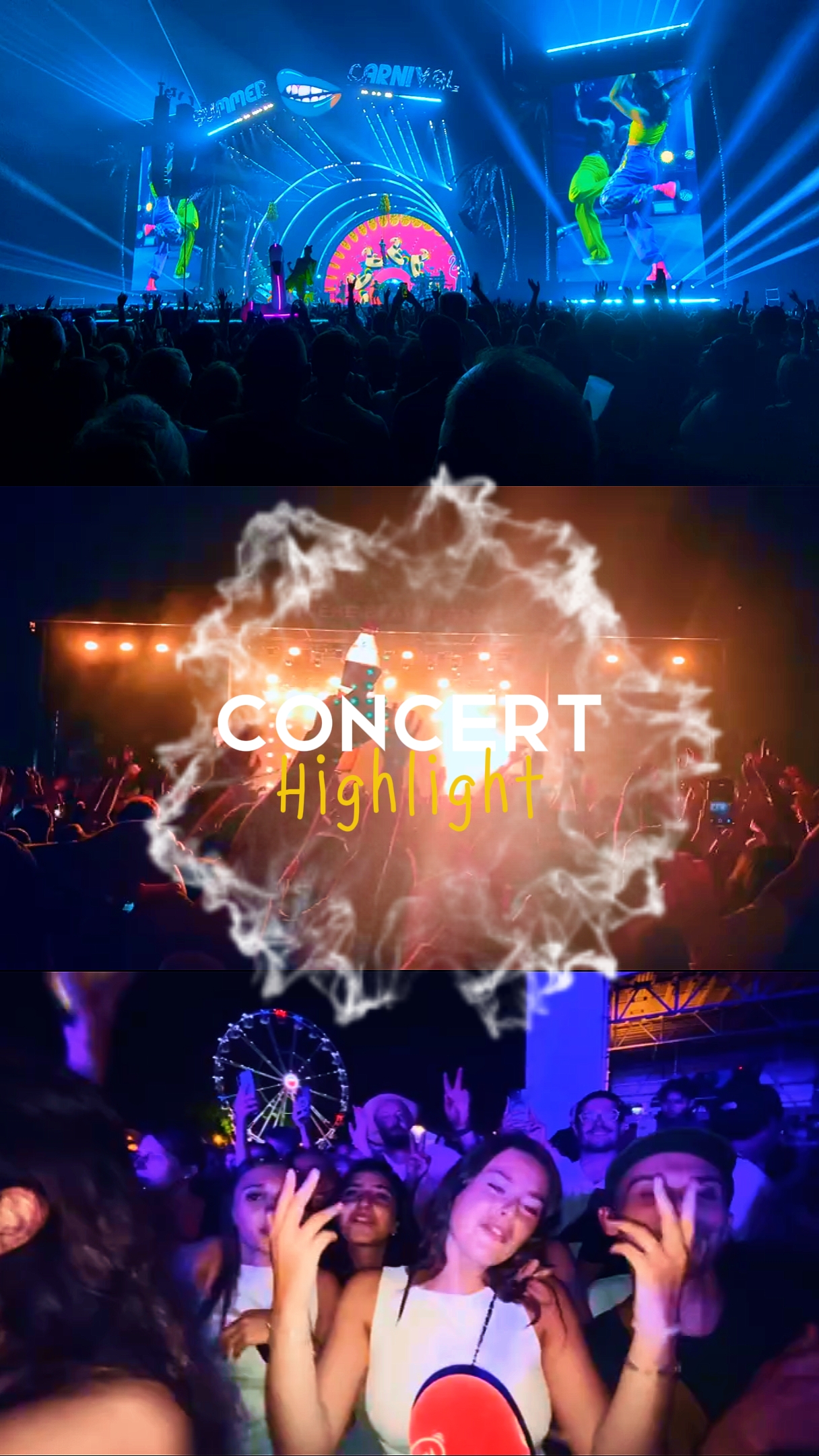 point culminant du concert 