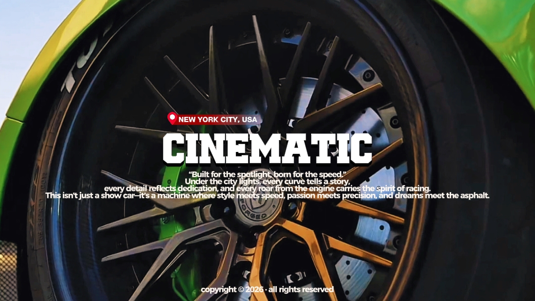 5 Clips Videos Car