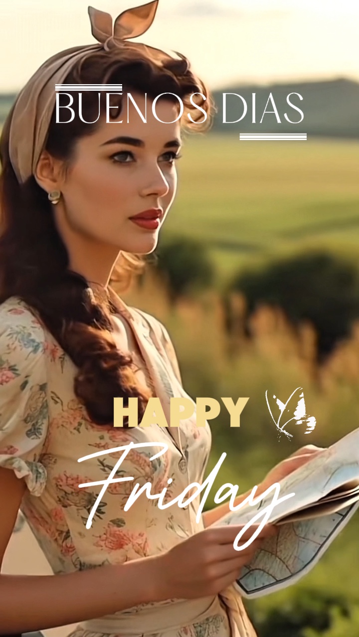 Feliz viernes 🌷🌿🌷